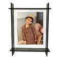 R16 Home 8 x 10 in. Lucite Frame, Grey LPF02-GREY